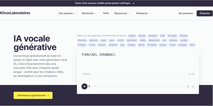 ElenvenLabs traduit automatiquement...