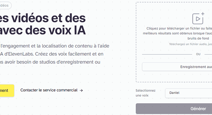 ElevenLabs pour les podcasts et livres audio